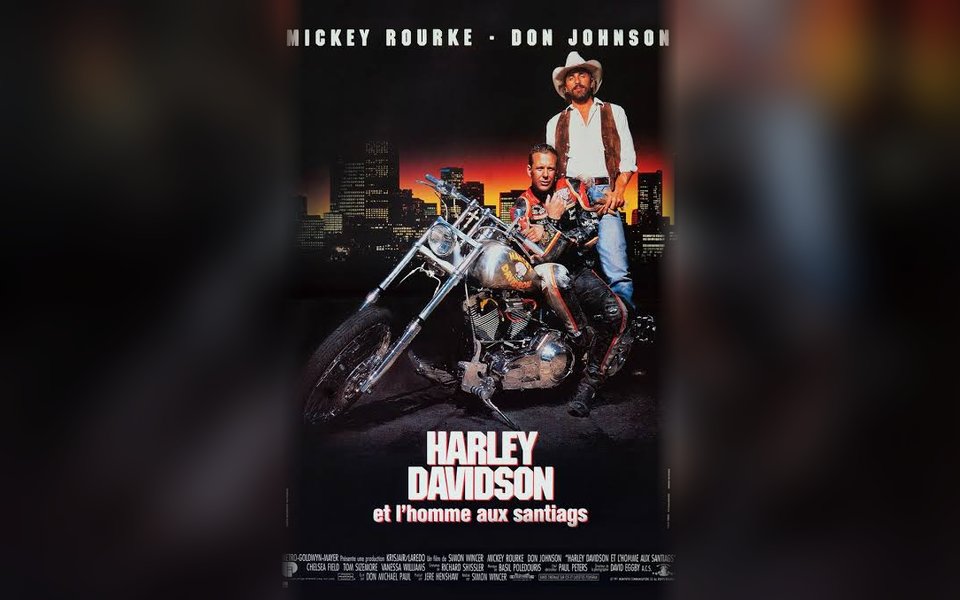 Harley Davidson et l'homme aux santiags