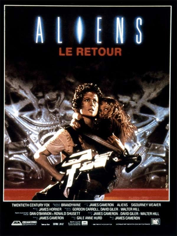 Aliens, le retour — affiche française, 1986