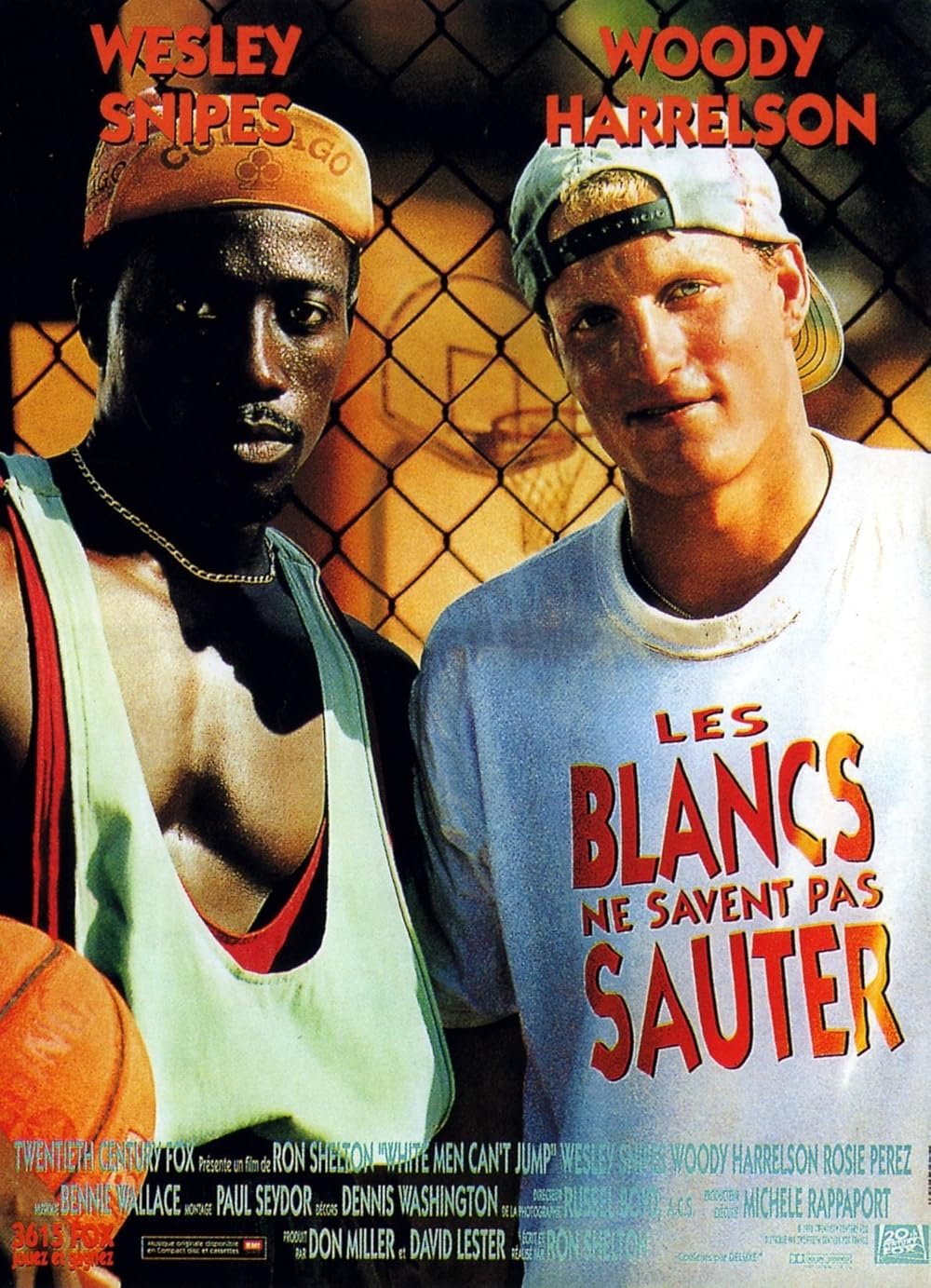 Les blancs ne savent pas sauter — affiche française
