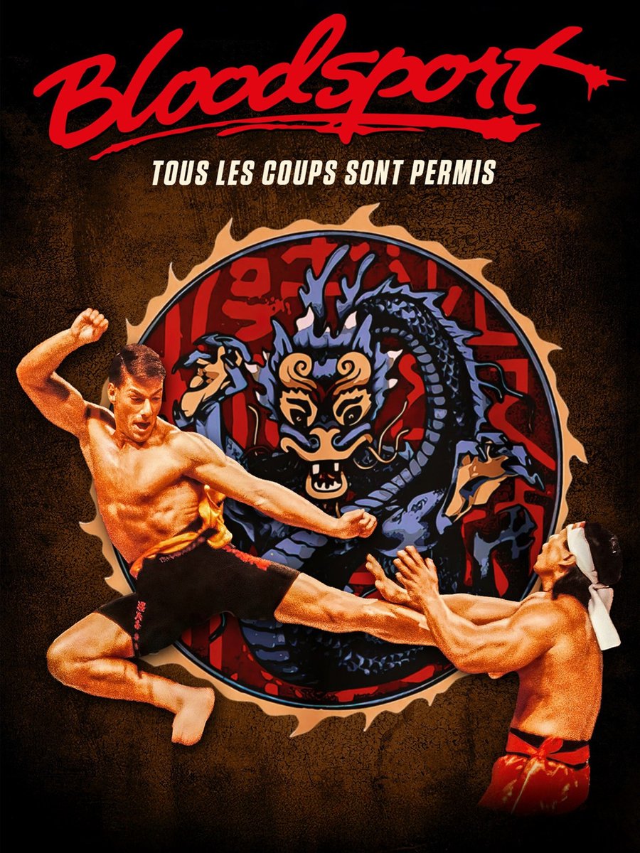 Bloodsport, tous les coups sont permis — affiche du film