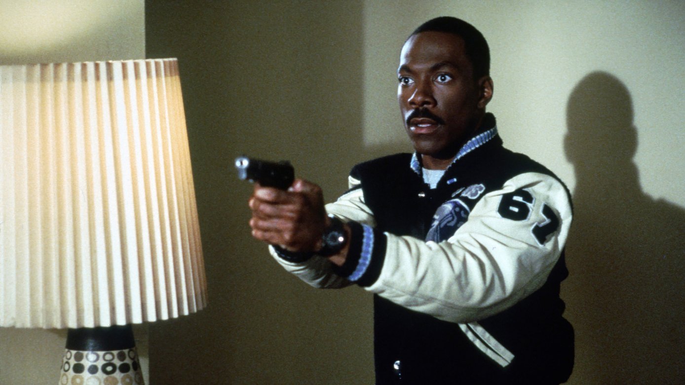 Eddie Murphy, arme au poing — Le Flic de Beverly Hills 3, 1994