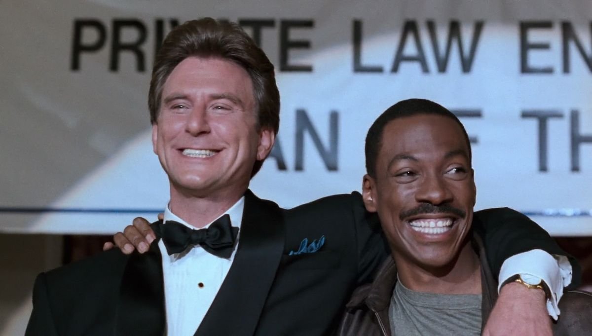 Eddie Murphy lors d'une soirée de gala — Le Flic de Beverly Hills 3, 1994