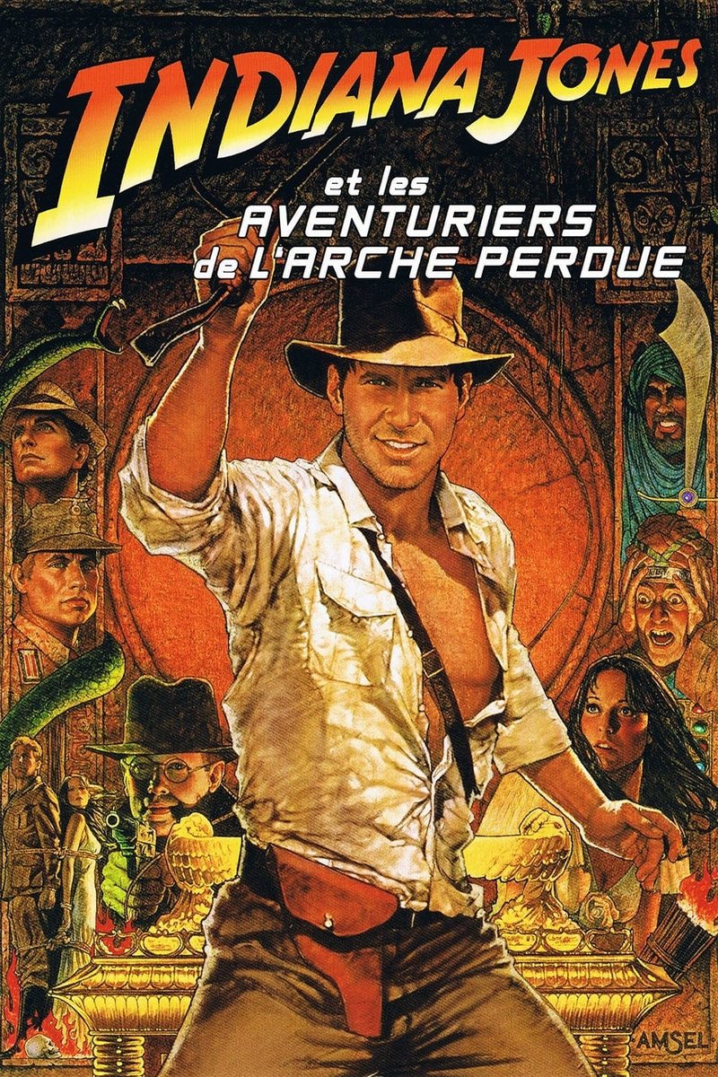 Les Aventuriers de l'arche perdue — affiche française, 1981