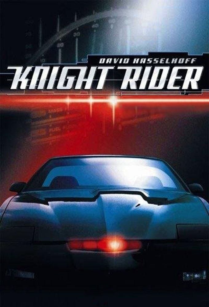 K2000 (Knight Rider) — affiche avec David Hasselhoff