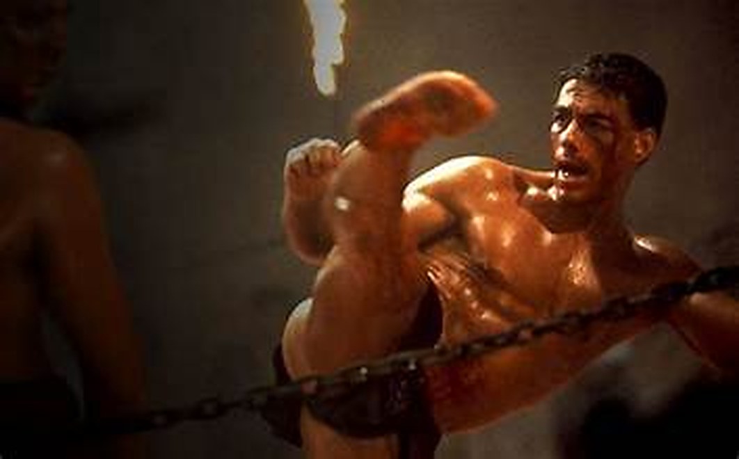 Jean-Claude Van Damme, coup de pied dans Kickboxer