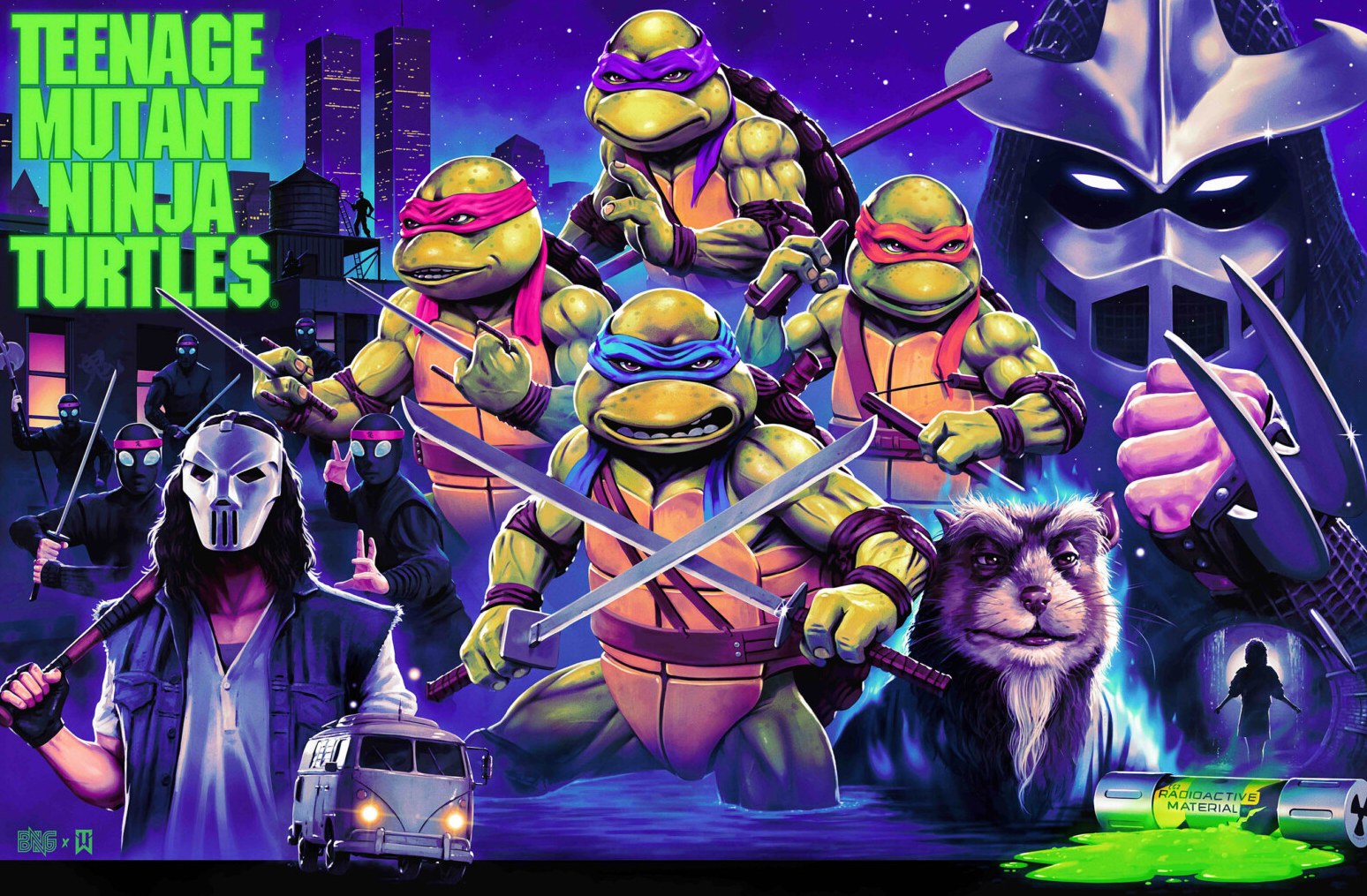 Les Tortues Ninjas